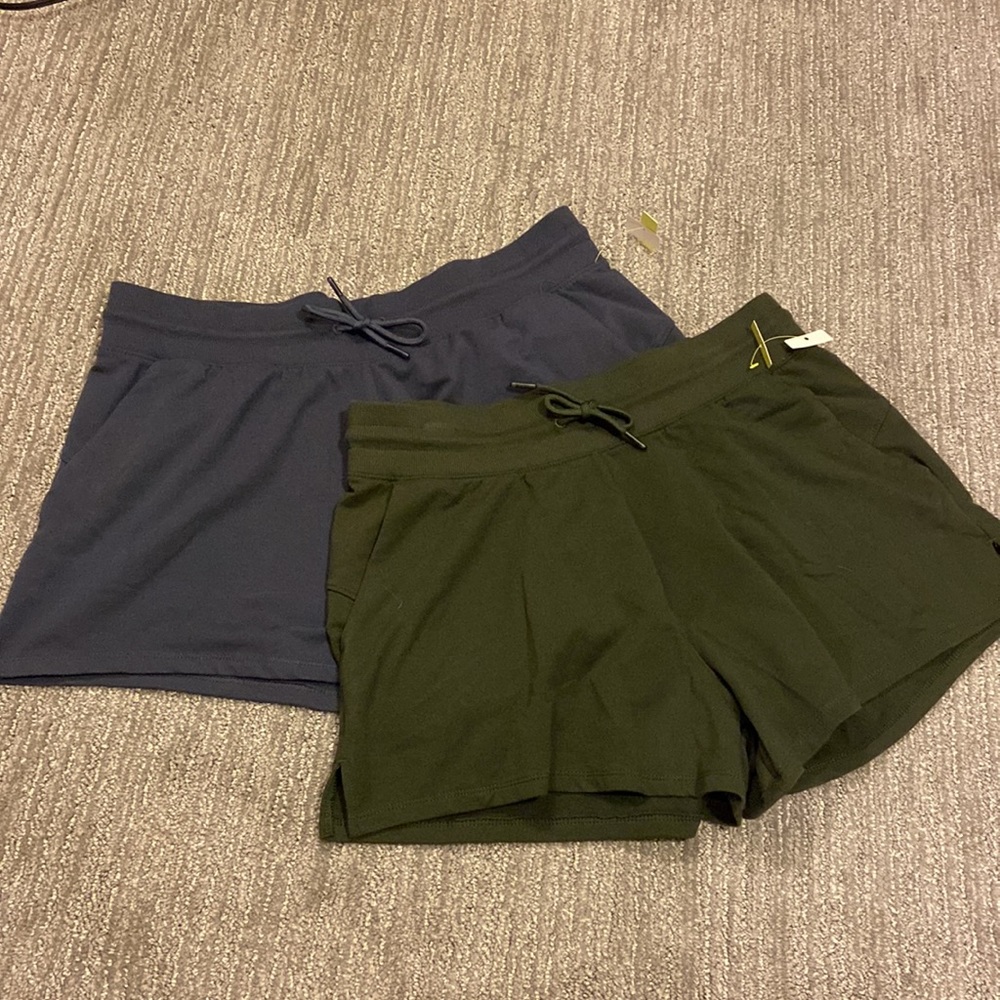 NWT Bundle - All in Motion Mid-Rise Shorts with Drawstrings in Sz L and XL
